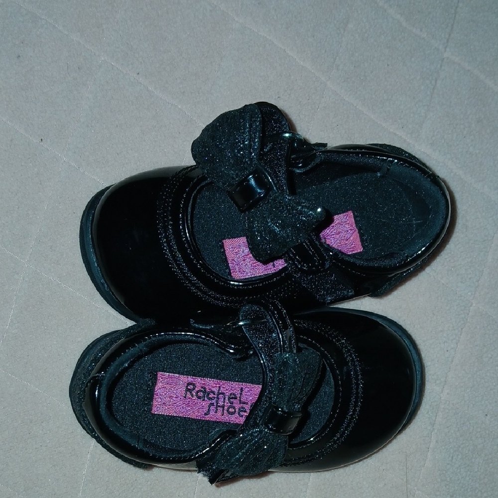 Rachel Shoes Black Dress Shoes for Kids